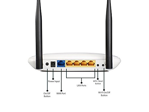 TP-Link TL-WR841N N300 WLAN Router (für Anschluss an Kabel-/DSL-/GlasfaserModem, 300 Mbit/s(2,4GHz), 2 nicht abnehmbare antennen, IPv6, WPS, Print/Media/FTP Server) - 7