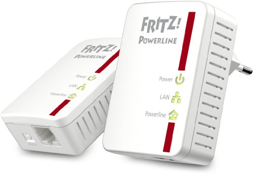 AVM FRITZ!Powerline 510E Set (500 Mbit/s, Fast-Ethernet-LAN) deutschsprachige Version